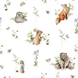 Fototapeta Dziecięca - pattern with animals