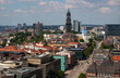 Hamburg, Germany, June 11th 2022. Aerial view from the church of St. Nikolai