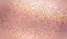 Holographic Shimmer On Crystal Pixel Textured Background Of Pinkish Beige Color. Iridescent Brilliance Mosaic Backdrop. Empty Wall Sparkling Abstract Banner For Vestive Decor.