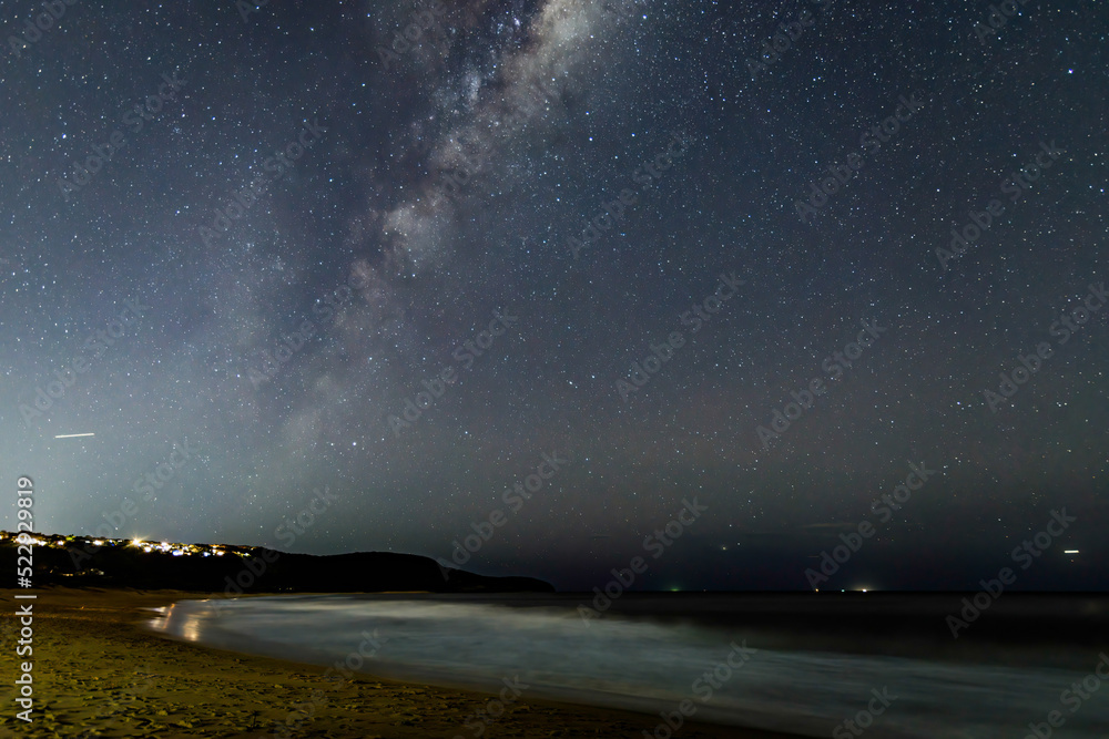Starlit Milky Way Starlit Night Sky Stock Photo | Adobe Stock