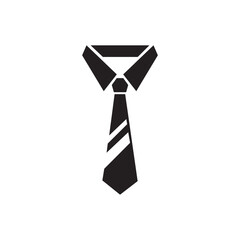 Poster - necktie icon logo vector design