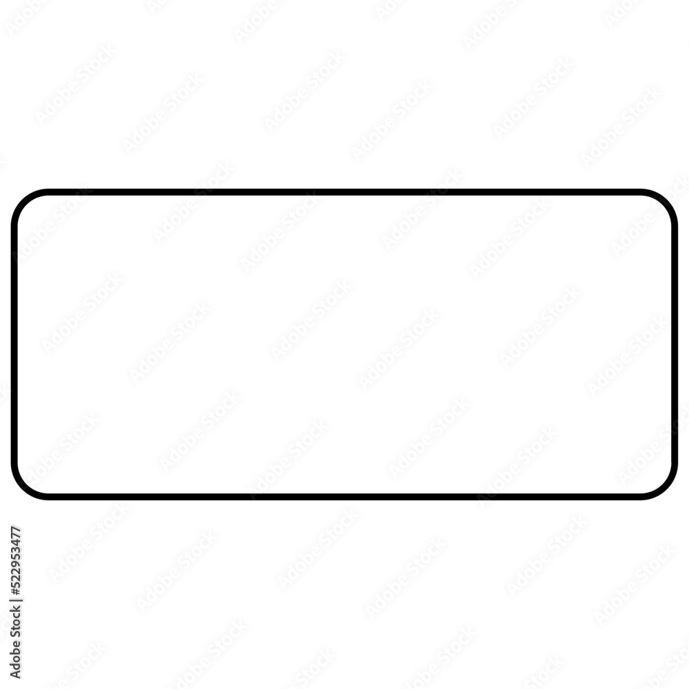 rectangle with rounded corner background. Stock Vector | Adobe Stock