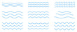 Water wave icon vector. Line art wave pack logo. Can use for your website design, logo, app, UI. Vector illustration, EPS10.