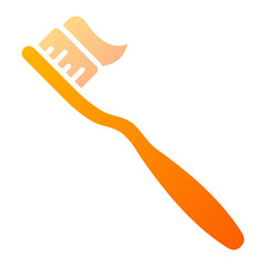 Wall Mural - Toothbrush Icon