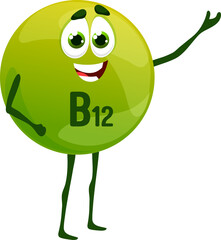 B12 character, cobalamin water-soluble vitamin