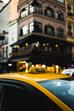 Fototapeta Nowy Jork - city taxi