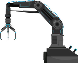 Leinwandbilder - Robot arm or robotic hand in automated industry