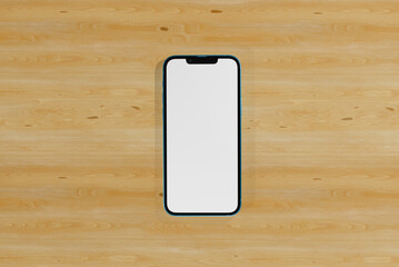 Wall Mural - Smartphone Screen Blank Mockup