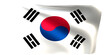 © NightTampa - Korea flag 3d render.