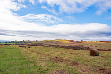 Welsh hills of the UK.