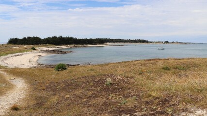 Canvas Print - Beach in Morbihan 