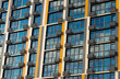 windows of an building Kiev