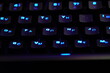 computer keyboard close up