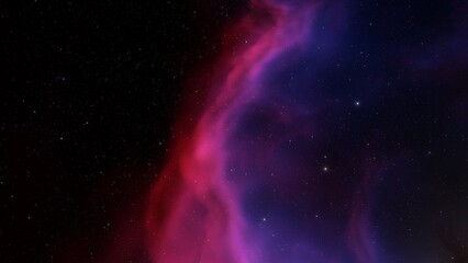 nebula gas cloud in deep outer space
