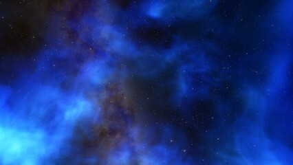 Wall Mural - red-violet nebula in outer space, horsehead nebula, unusual colorful nebula in a distant galaxy, red