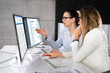 © Andrey Popov - Analyst Working With Spreadsheet Business Data