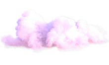 Realistic Pink Cloud.