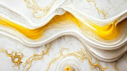 Swirls of marble or the ripples of agate. Liquid marble texture. Fluid art. abstract waves skin wall luxurious art ideas. 3D Rendering