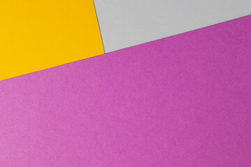 Wall Mural - Purple, yellow and white colored paper texture background. Abstract background from craft paper