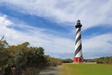 The Cape Hatteras Lighthouse Near Buxton, North Carolina
