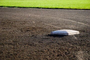 Canvas Print - Baseball and softball field