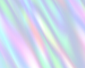 Wall Mural - abstract pastel rainbow holographic light background