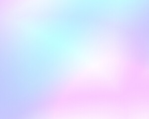 Wall Mural - abstract pastel rainbow holographic light background