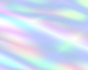 Wall Mural - abstract pastel rainbow holographic light background