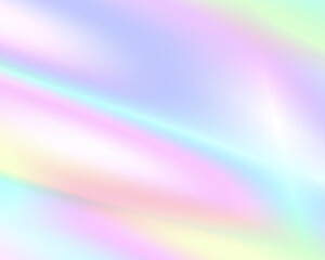 Wall Mural - abstract pastel rainbow holographic light background
