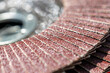 © Vladyslav - Grinding discs for angle grinders, macro photography of a grinding disc