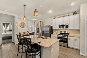 newly remodeled kitchen 