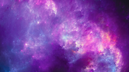 Wall Mural - Tutti Frutti Nebula - Sci-fi nebula - good as background for sci-fi related productions and gaming