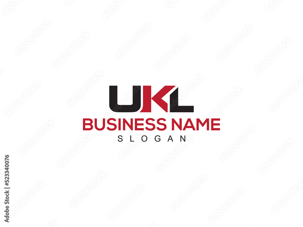 Ukl Instruments Logo Simple UKL Logo Icon, Monogram ukl Logo Letter Vector Art For Modern ...