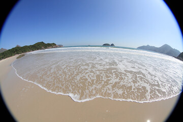 Canvas Print - Landscape of  Ham Tin Wan in Hong Kong, Sai Kung hong kong