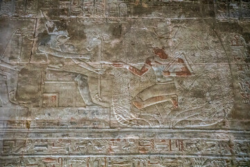 Wall Mural - Temple of Edfu, Temple of Horus, Egypt