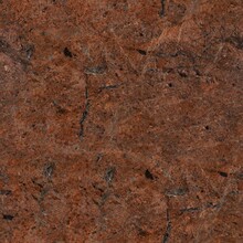 Contrast Brown Granite Texture With Dark Cracks. Seamless Square Background, Tile Ready. Stone Wallpaper And Counter Tops. Natural Abstract Vintage Stone Used As Ceramic Wall And Floor Tiles Surface.