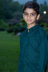 Wall Mural - portrait of handsome Pakistani boy