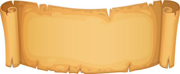Wall Mural - paper parchment scroll, manuscript, treasure map
