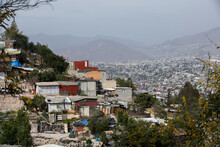 Daytime View Of The Matamoros Neighborhood Of Tijuana, Baja California, Mexico.