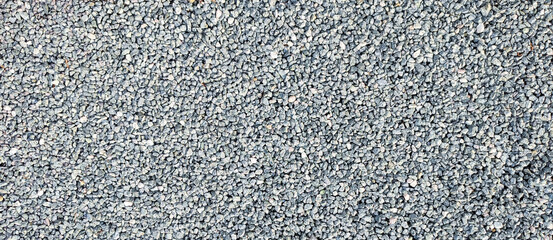 texture of gravel stones on ground background	
