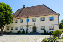 Germany, Baden-Wurttemberg, Reichenau, Facade Of Town Hall