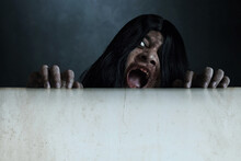 Scary Ghost Woman, Halloween Theme