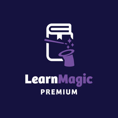 Sticker - Learn Magic Logo