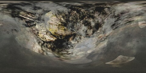 Wall Mural - The texture of the stone. Planetoid. HDRI. equidistant projection. Spherical panorama. panorama 360. environment map, 3D rendering