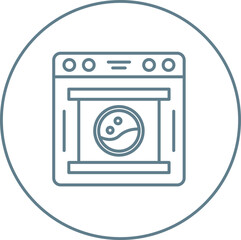 Poster - Washing Machine Icon