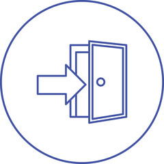 Sticker - Exit Door Icon