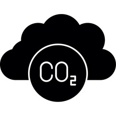 Sticker - Carbondioxide Icon