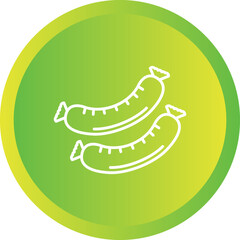 Sticker - Sausage Icon