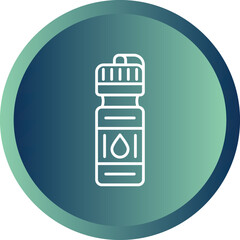 Sticker - Sport Bottle Icon