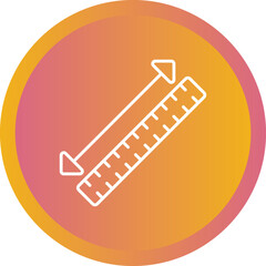 Poster - Measuring Tape Icon